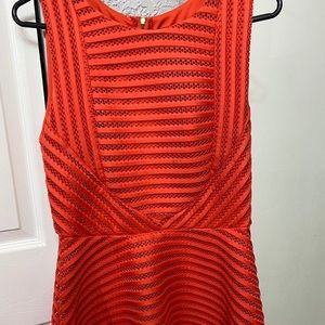 Orange Midi dress, Worn Once.